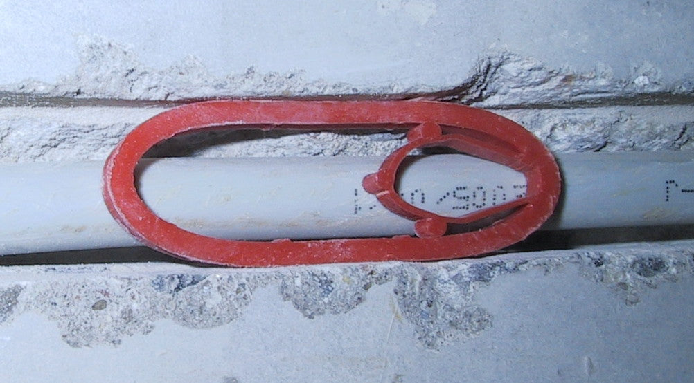 Beutel mit 50 Stk. Fix-Nutfedern zur Fixierung für Rohre und Kabel